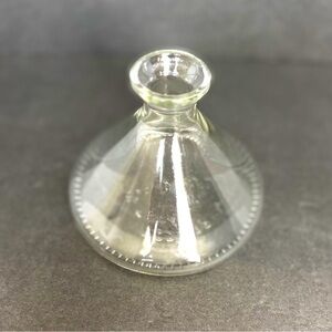Mod Dep Clear Glass Alcohol Vinegar Jar Lab Bottle Marked (no stopper) Vintage
